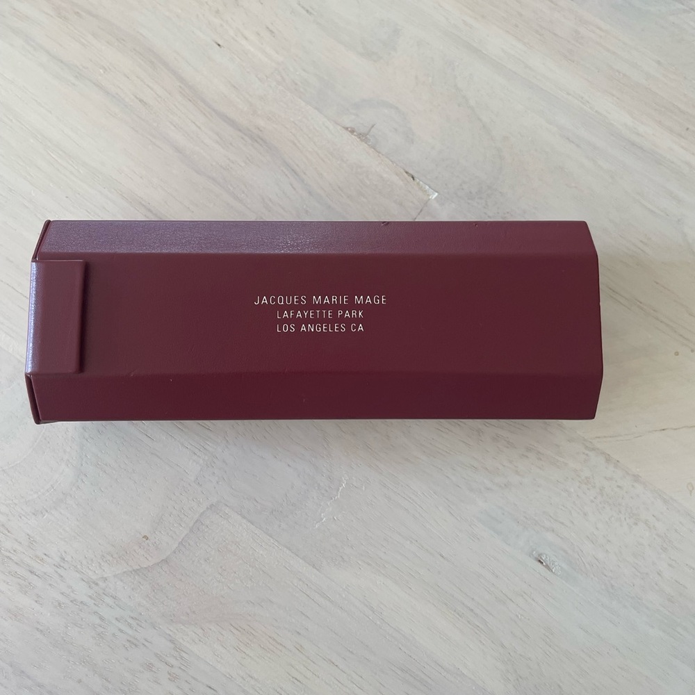 Jacques Marie Mage glasses box case Marbot style octagon